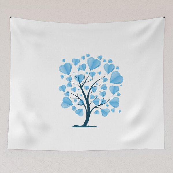 Item preview, tree shaped like hearts designed and sold by Queenofdesignss.