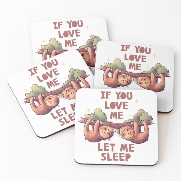 Item preview, If You Love Me Let Me Sleep Cute Lover Lazy Gift designed and sold by EduEly.