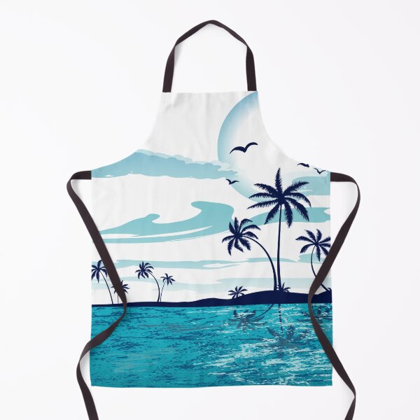 Item preview, Blue skies and tropical palm trees designed and sold by azomiross.