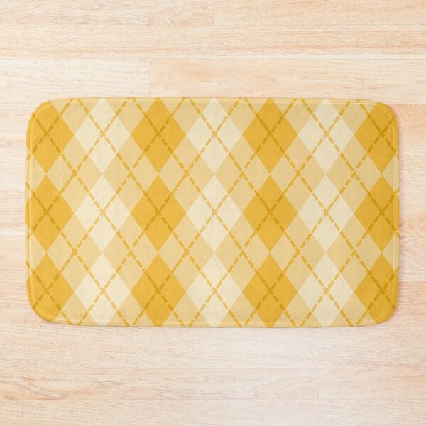 Item preview, Golden Yellow Argyle designed and sold by Sharon Schwalbe.