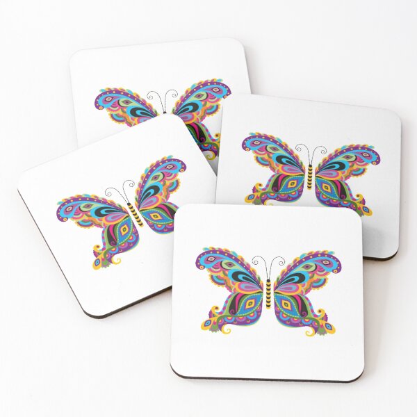 Item preview, Colourful Butterfly, Retro Style designed and sold by AMS-ART.