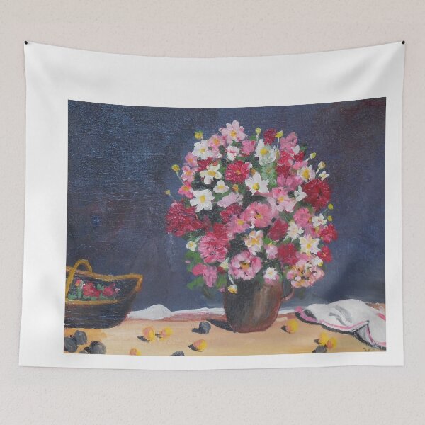 Item preview,  spring flowers en plein  (Tuscany) designed and sold by mayerarts.