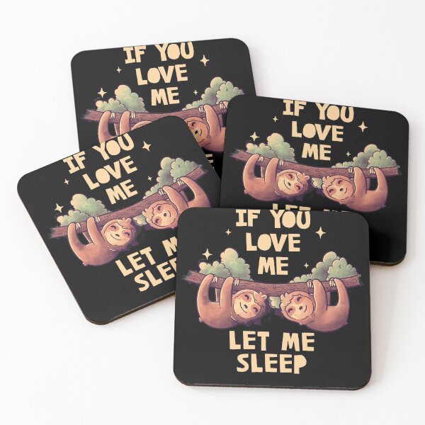 Item preview, If You Love Me Let Me Sleep Cute Lover Lazy Gift designed and sold by EduEly.