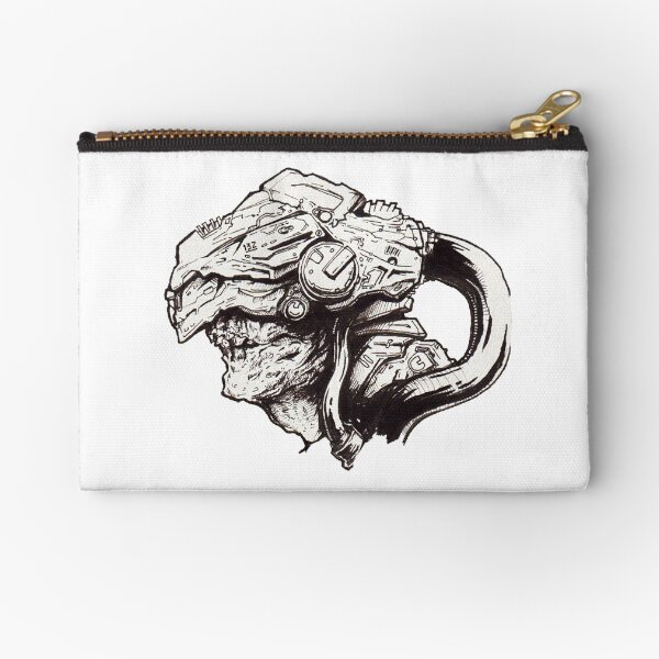 Pendrawing Cyber Robot! Zipper Pouch