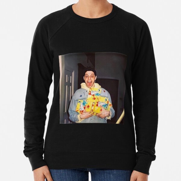 Pete Davidson Holding Gushers Packages Lightweight Sweatshirt