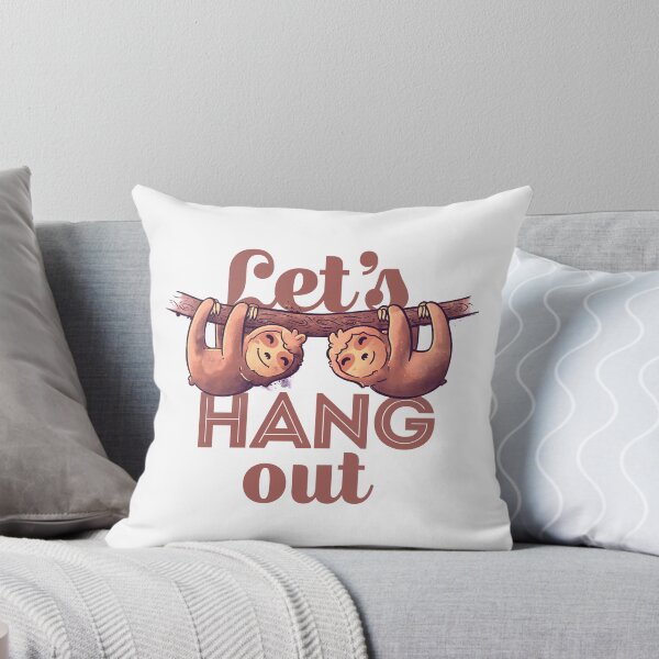 Item preview, Let's Hang Out Cute Lover Lazy Gift designed and sold by EduEly.