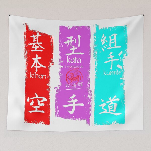 Item preview, Kihon Kata Kumite - Shotokan Karate designed and sold by Zanshin-Art.
