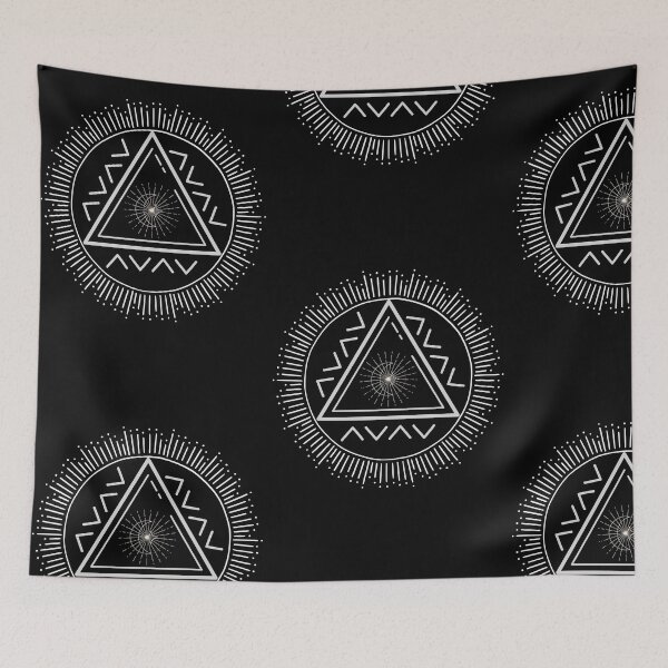 Item preview, Moon spiritual gothic geometry sun designed and sold by AOCreativeProd.