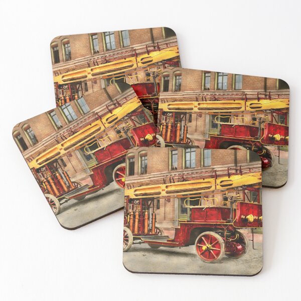 Item preview, Fire Truck - An electric ladder truck 1907 designed and sold by Mike Savad Photography.
