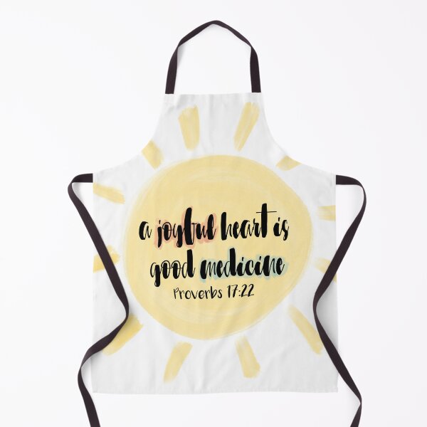 Item preview, A Joyful Heart is Good Medicine - Proverbs 17:22 designed and sold by Stick With Sophie.
