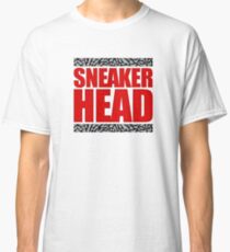 Camiseta clásica Sneakerhead - Fuego Rojo Cemento