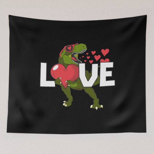 Item preview, Love T Rex Heart In Paws Valentines Day Dinosaur Lover Cute Gift designed and sold by alenaz.