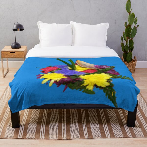 Item preview,  Cesta de flores en azul designed and sold by GiovannaParilli.
