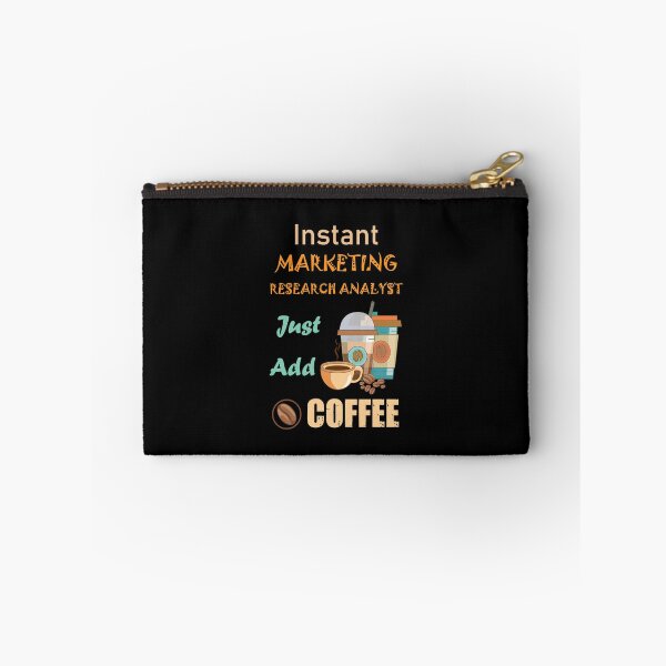 Item preview, Instant marketing research analyst  just add to me coffee, funny coffee lovers marketing research analyst  job, humor, joke, meme designed and sold by SGS-.