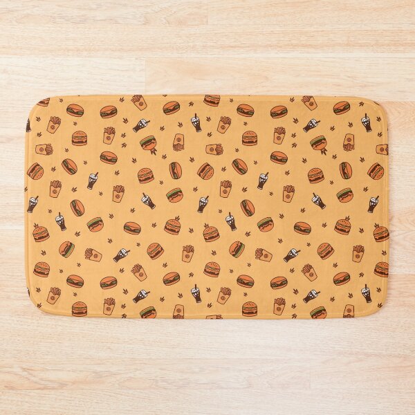 Item preview, Burgers and Fries Pattern,Enjoy Every Burger,Burger is My Valentine,I Love Burgers,Burger Lovers,Burger Lover,Enjoy Every Lunch,Big Kahuna Burger,Funny Burger,Enjoy Every Meal,Enjoy Every Breakfast designed and sold by Freefay.