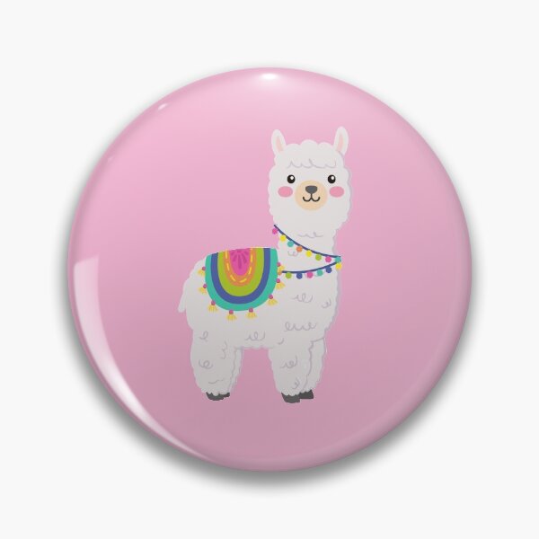 Item preview, Pink llama, cute llama, boho designed and sold by Terevela.