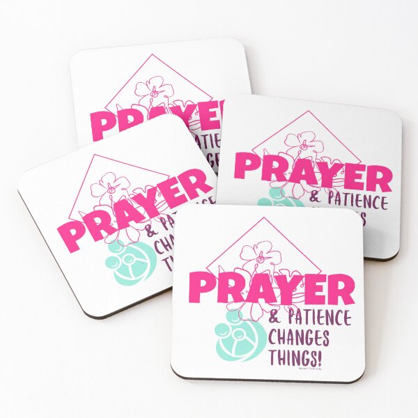 Item preview, Prayer & Patience Changes Things! designed and sold by HeartCrushes4u.