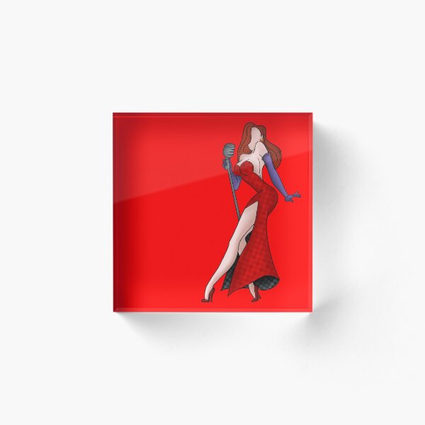 Jessica Bunny Acrylic Block
