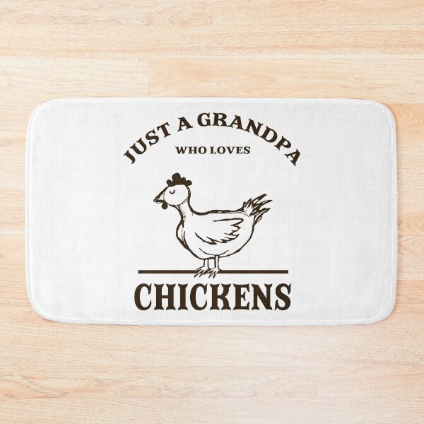 Item preview, Just a grandpa who loves chickens brown designed and sold by Between Clouds.