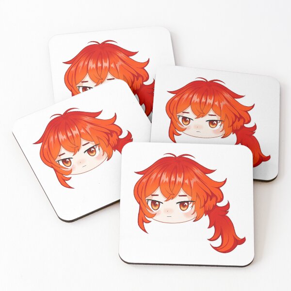 Item preview, Diluc Chibi designed and sold by ChimeraStudioCo.