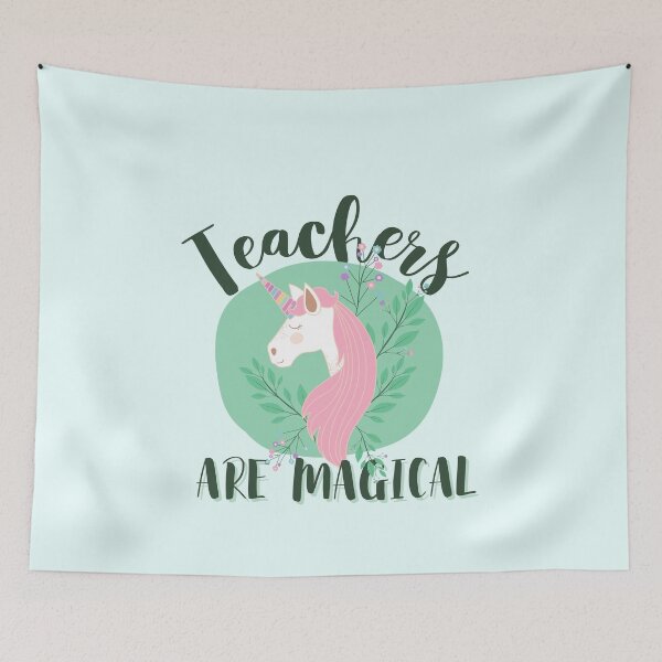 Artikelvorschau, Lehrergeschenk für Frauen, Lehrer sind magisches, süßes buntes Einhorn-Lehrergeschenk entworfen und verkauft von AmazingEcraft.