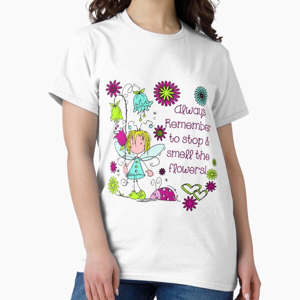 Item preview, Garden Fairy Stop and Smell the Flowers designed and sold by peacockcards.