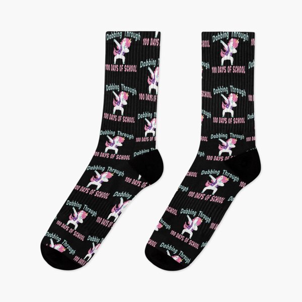 Item preview, Dabbing Unicorn 100 Days of School Student Kids. designed and sold by MAXXEXCHANGE.