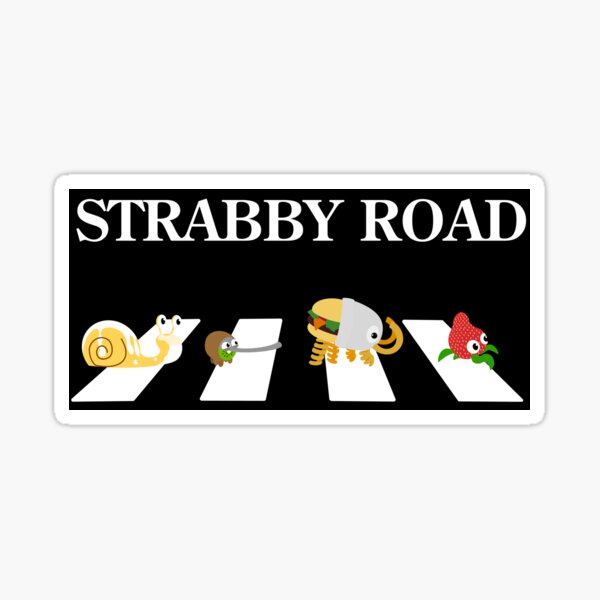 Vista previa del artículo con la obra «Strabby Road - Muchos Snax», diseñado y vendido por karyann.