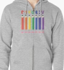 ROYGBIV Zipped Hoodie