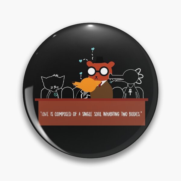 Item preview, Love Is Compared of A Single Soul Inhabiting 2 Bodies- Love- Game-Black designed and sold by VtheArtist.