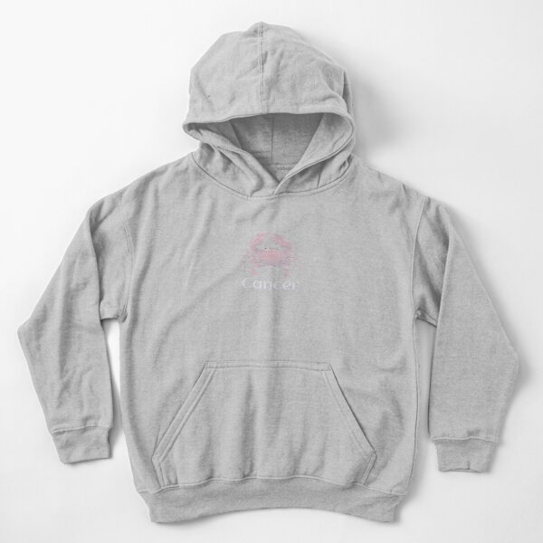 Cancer Zodiac Sign Kids Pullover Hoodie
