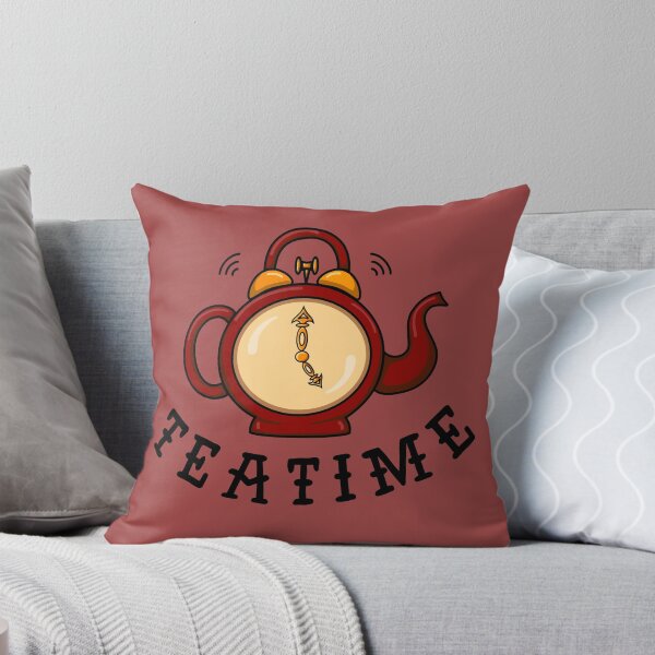 Item preview, Teatime Ringing Teapot Design - Red Tea Pot Alarm Clock for Tea Time designed and sold by SteamParliament.