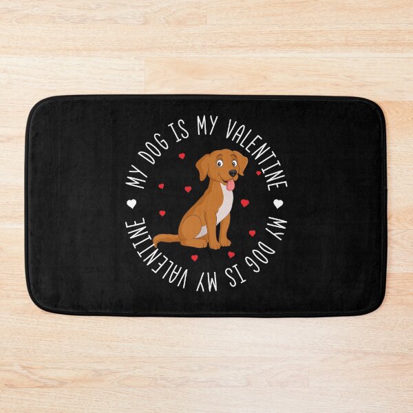 Item preview, My Dog is My Valentine designed and sold by cool-merch.