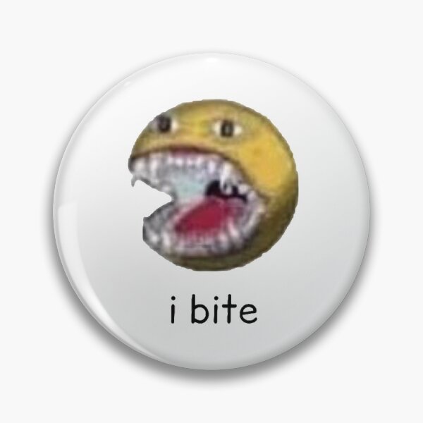 Item preview, I bite cursed emoji designed and sold by daphhne.
