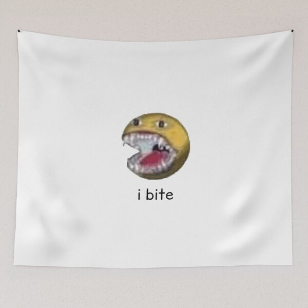 Item preview, I bite cursed emoji designed and sold by daphhne.