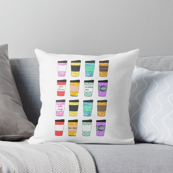 Item preview, Coffee cup, death before decaf, eco cup design designed and sold by Zoe Rush Designs.