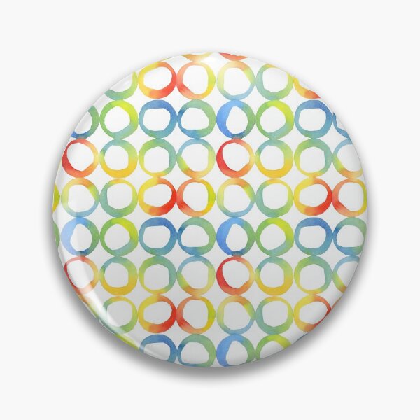 Item preview, Multicolored Circles Geometric designed and sold by Lynnea Washburn.