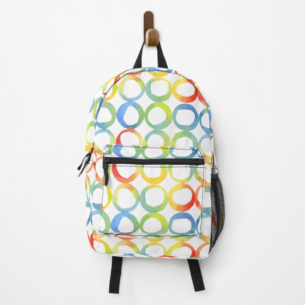 Item preview, Multicolored Circles Geometric designed and sold by Lynnea Washburn.