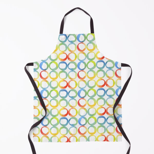 Item preview, Multicolored Circles Geometric designed and sold by Lynnea Washburn.