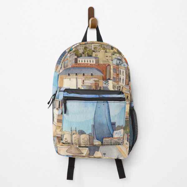 Item preview, Watercolor Creative Street Scene designed and sold by LoveTreats.
