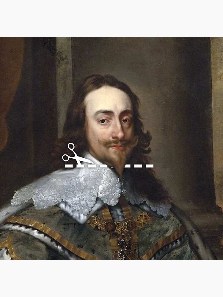 Cut Here - Charles I by KatieBuggDesign