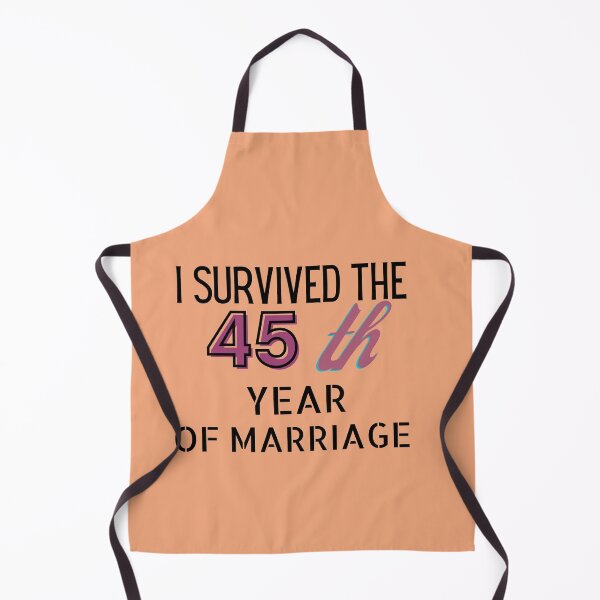 Aperçu de l'œuvre J'ai survécu à la 45e année de mariage créée et vendue par Dioryy.