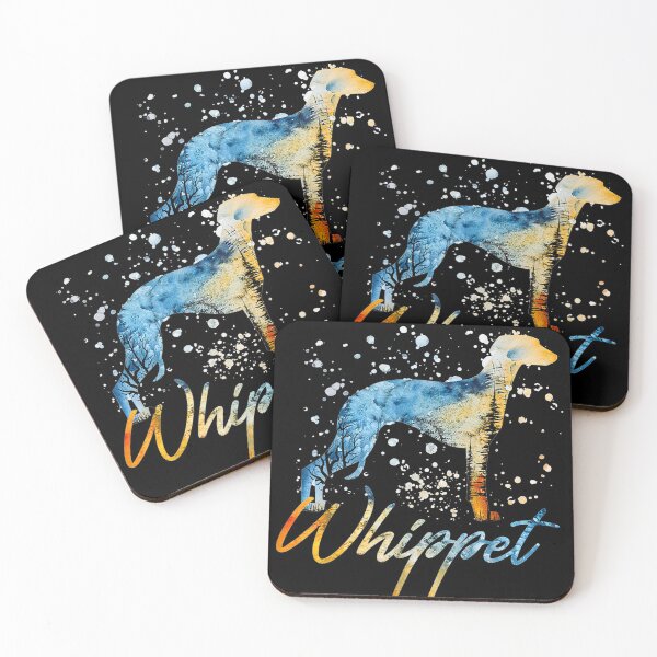 Item preview, Whippet Watercolor Rainbow Dog Lovers Gift designed and sold by ADAMANDREWSAU.