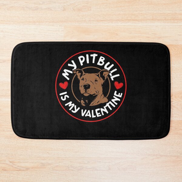 Item preview, My Pitbull Is My Valentine designed and sold by cool-merch.