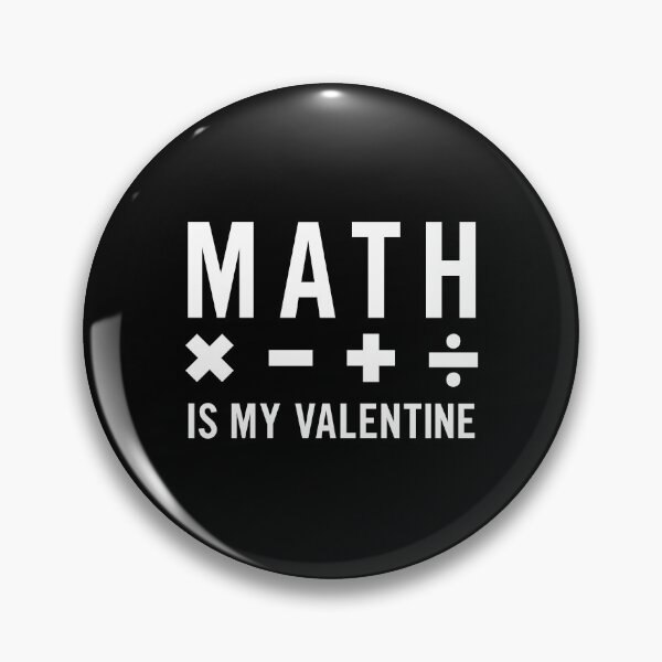 Item preview, Math is My Valentine designed and sold by cool-merch.