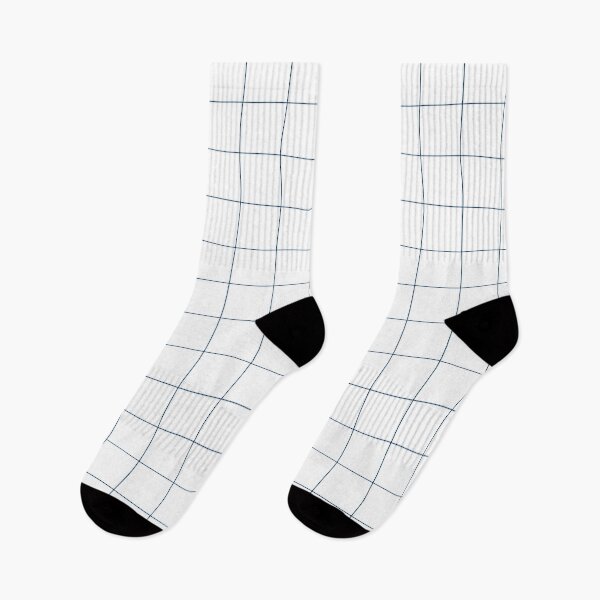 Item preview, Windowpane Check Grid (navy blue/white) designed and sold by Design Minds Boutique.