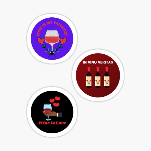 Artikel-Vorschau von Wein ist mein Valentinstag, designt und verkauft von SpaceArt1.