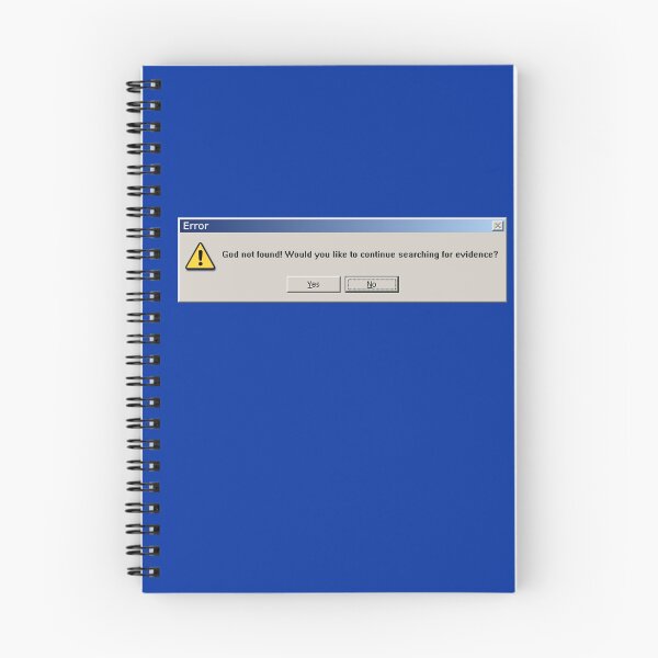 Item preview, Windows God Not Found Dialogue Box designed and sold by GodsAutopsy.