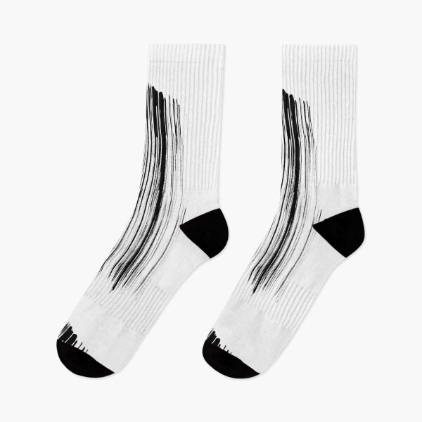 Item preview, Minimalist black abstract painting. Black streaks. designed and sold by PandaAvenue.