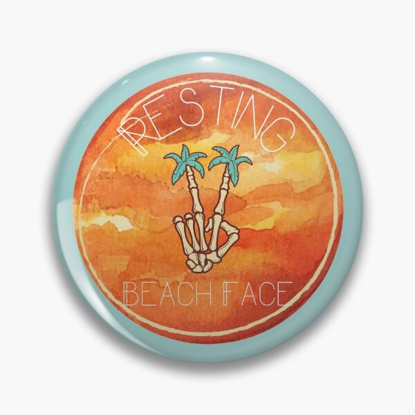 Item preview, Resting Beach Face designed and sold by DontKnowMuch.